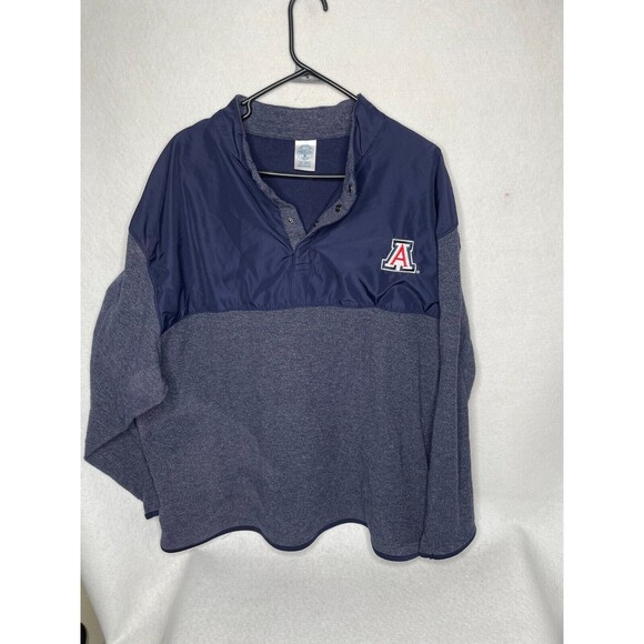 University of Arizona 1/4 Snap Shirt Pullover Mens Size XXL Thermal - Picture 2 of 10
